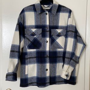 Zara Women’s Plaid Shacket